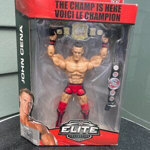 John Cena WWE Elite Champ is Here Debut Spinner Belt Word Life US Belt Canadian